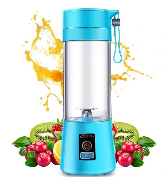 Blender bezprzewodowy ręczny SternHoff 25W niebieski!