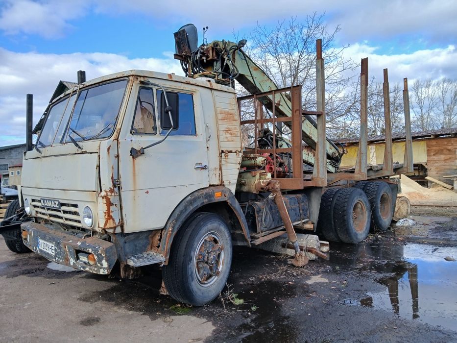 Камаз маніпулятор LOGLIFT 95 лісовоз