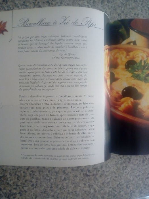 Livro de culinária "Receitas de todo o Ano"