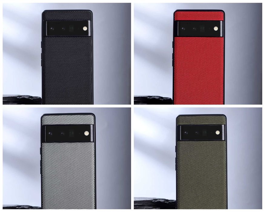 Противоударный чехол Google Pixel 6 Pro Textile Edition Чохол