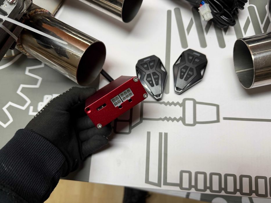 банки вихлопу банка глушитель на вихлоп із електричною заслонкою