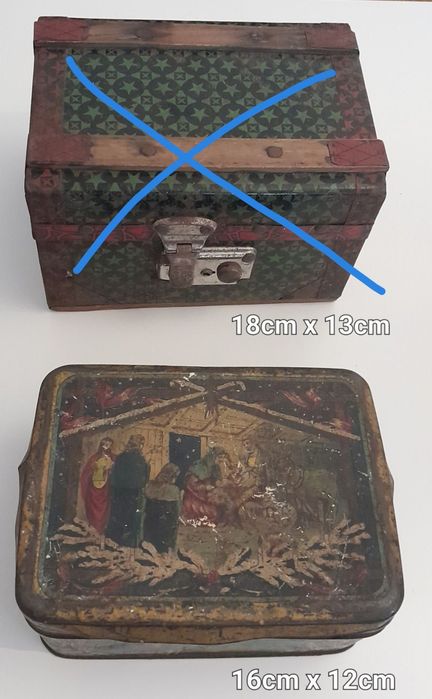 Lata antiga pequena