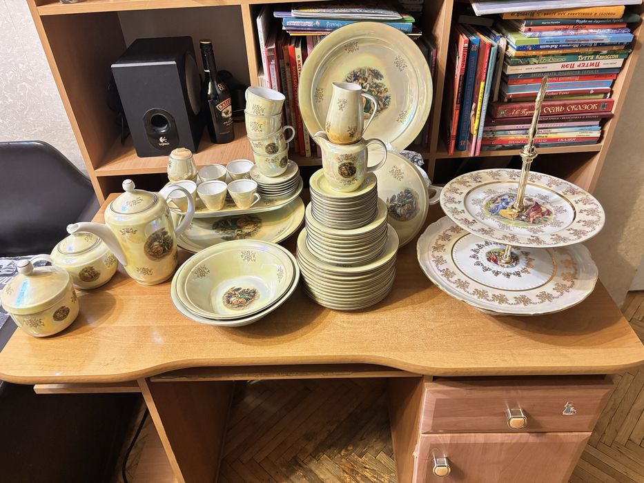 Набір порцеляновий ГДР 60-70х г. Мадонна