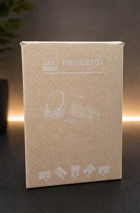 Projetor HY320 390 ANSI BT5.0 Full HD 4K