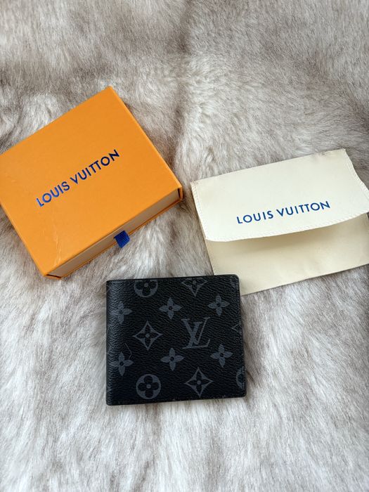 Louis Vuitton Multiple Wallet – Monogram Eclipse Canvas portfel