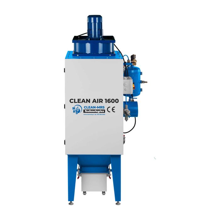 Odciąg, odpylacz- filtrowentylacja do piaskarki