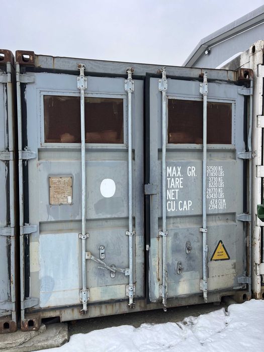 Kontener morski 12m drzwi z dwoch stron