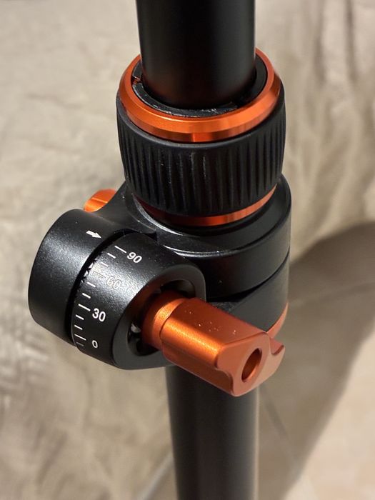 Tripé com monopé + cabeça fluída K&F Concept