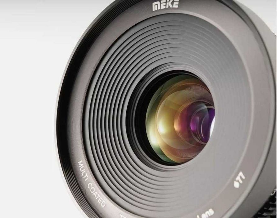 Meike 25mm T2.2 Objectiva de Cinema MF P/ Sony a6100,a6300,a6500 etc