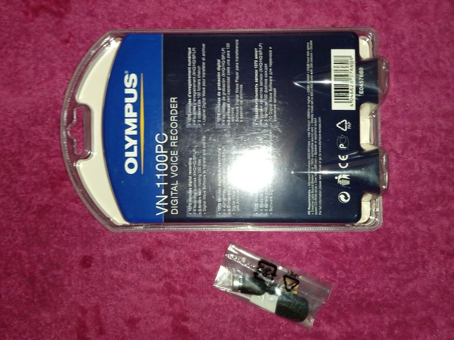 Новий цифровий диктофон OLYMPUS VN-1100PC