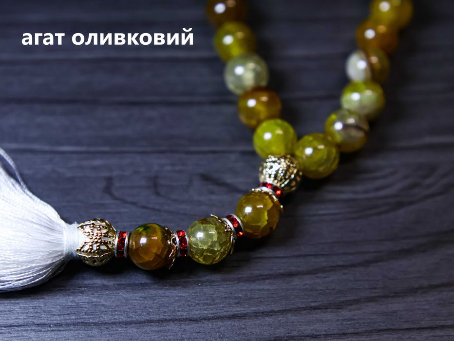 Чотки з натурального каменю