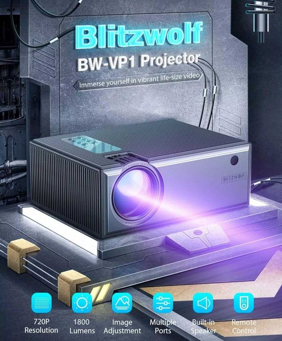 Мультимедийный проектор BlitzWolf BW-VP1