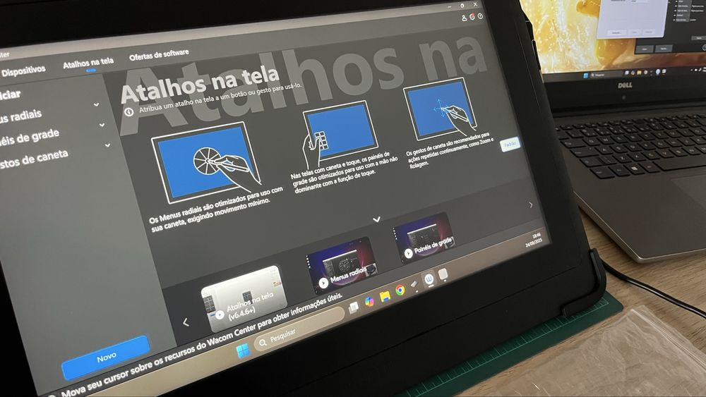 Wacom Cintiq 16” - Mesa digitalizadora Pro Pen 2 e Acessórios