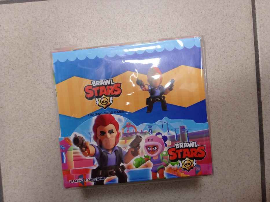 Brawl Stars Trading Card Game Karty Kolekcjonerskie Booster Box