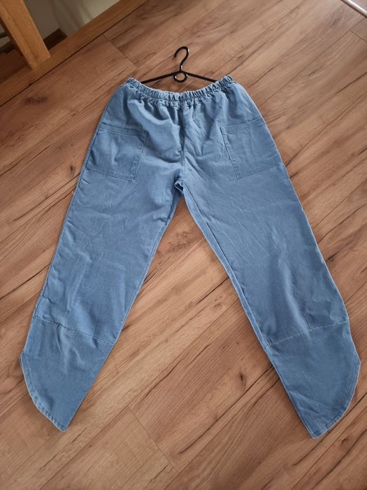 Spodnie damskie materiałowe letnie