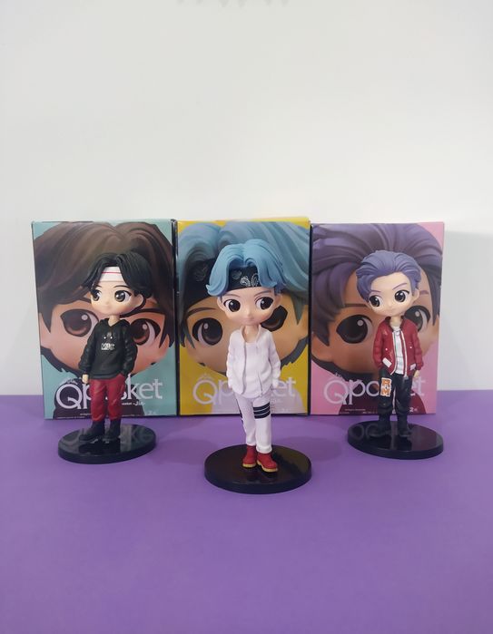 BTS - Figuras Tinytan Qposket + Caixa