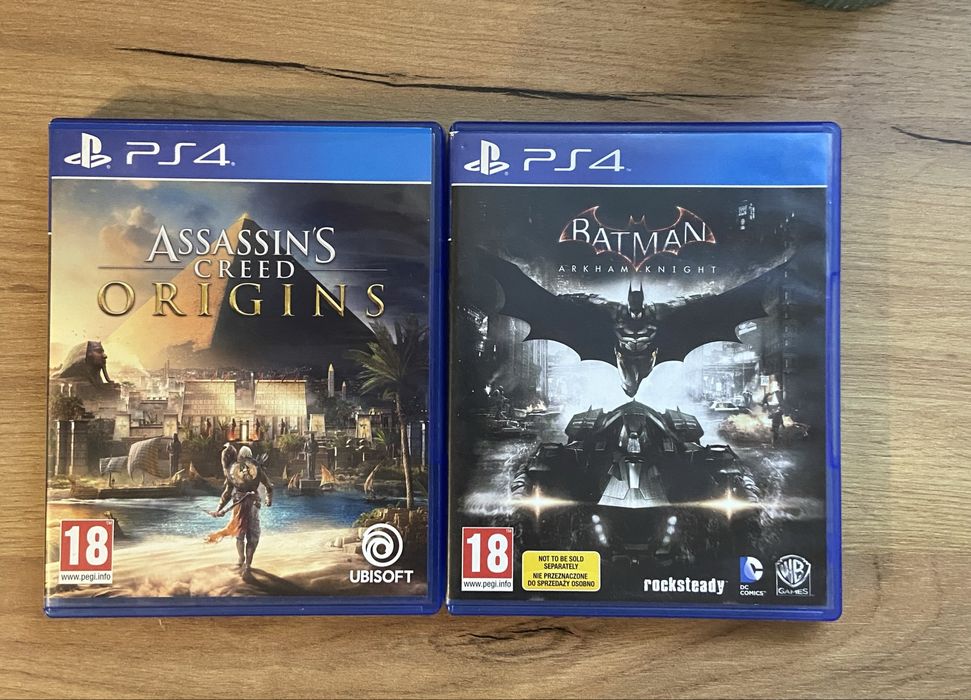 A.C. Origins, Arkham Knight  ps4