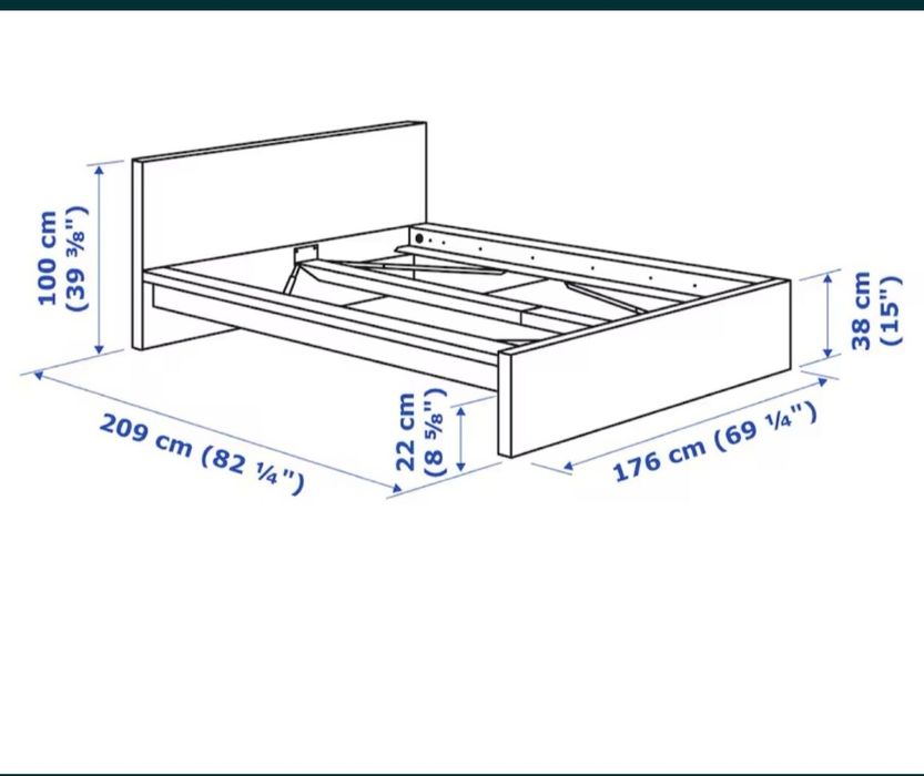 (1) Cama IKEA (200x160)