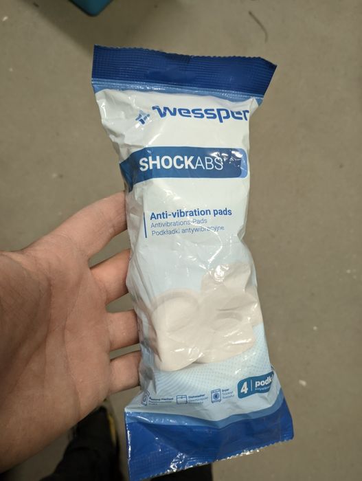 Wessper Podkładki Antywibracyjne Pod Pralkę Zmywarkę 4szt.