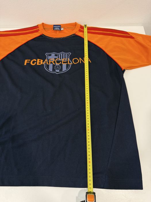 T-shirt FC Barcelona Azul e Laranja XL