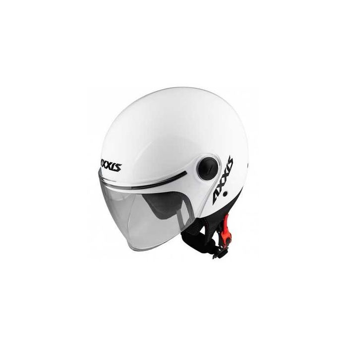Capacete AXXIS SQUARE S SOLID Preto brilho