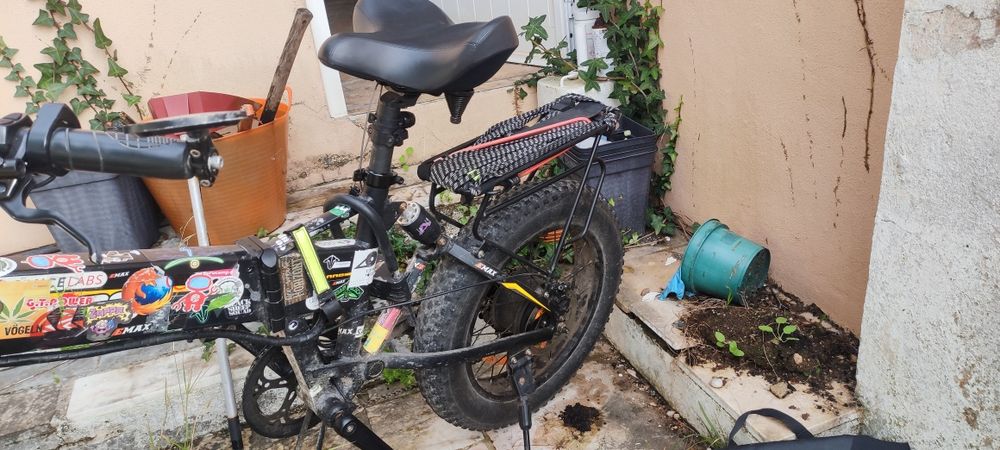 Bicicleta  Eléctrica Dobrável com Motor Bafang 1000W 48V