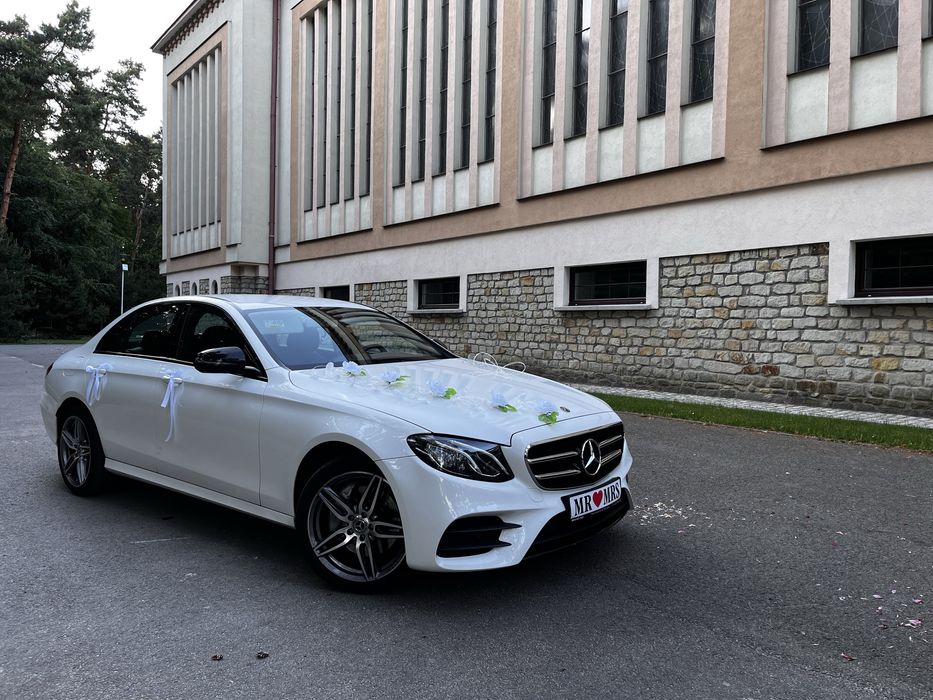 Piękne auto do ślubu Mercedes E Klasa AMG *WOLNE TERMINY*