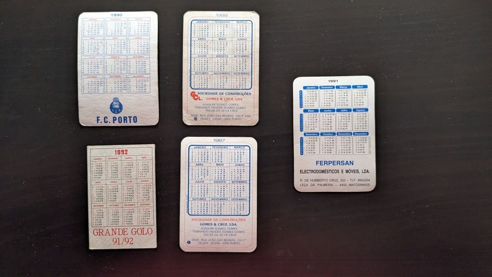 Calendários F.C.Porto
