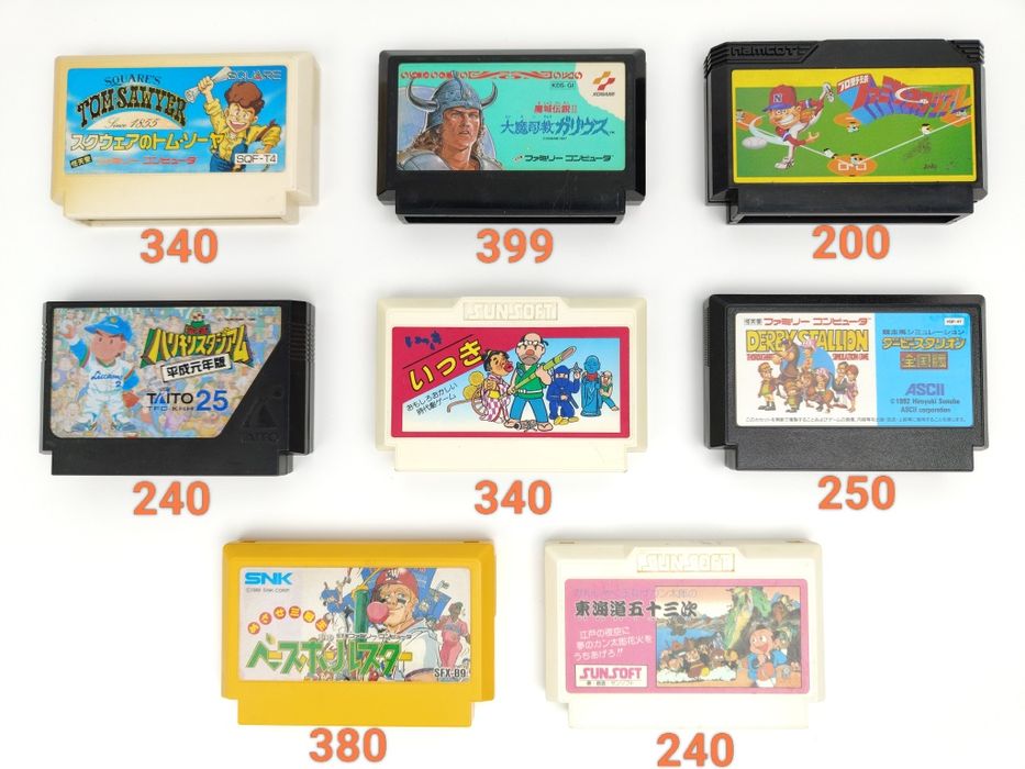 ‼️ Картриджі Famicom, Dendy. Оригінал. Mario, Kirby та ін...