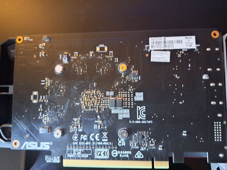 GTX1650 Dual asus 4gb