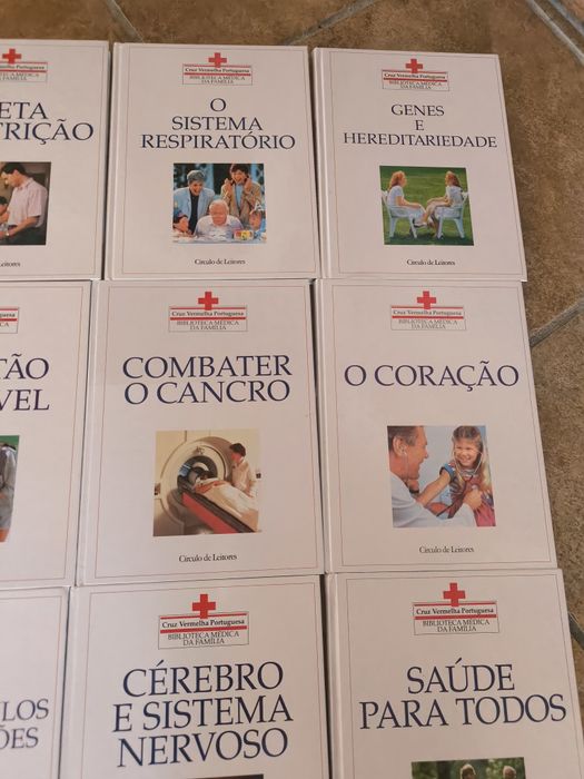 Livros Cruz Vermelha - Saúde