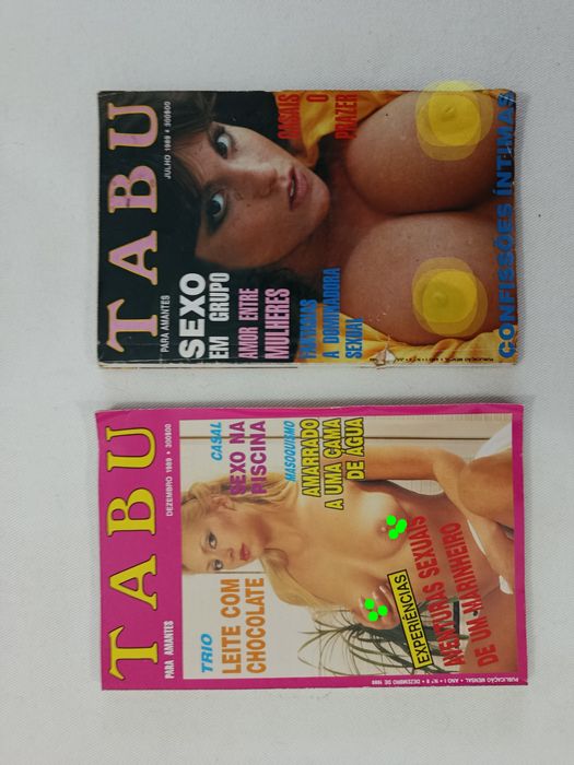 4 Revistas TABU (eróticas)