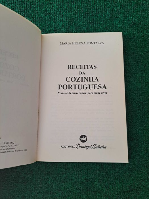 Receitas da Cozinha Portuguesa - Maria Helena Fontalva