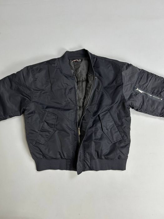 Bomber jacket dark grey opium archives archive distressed top унісекс оверсайз колір сірий сіра куртка чоловіча та жіноча S M L XL