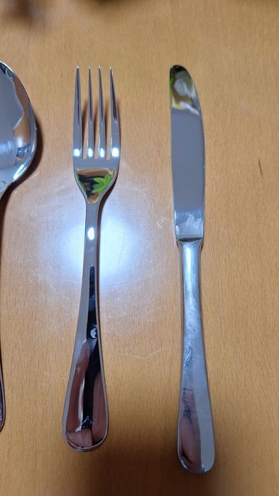 Conjunto de 150 talheres mesa inox