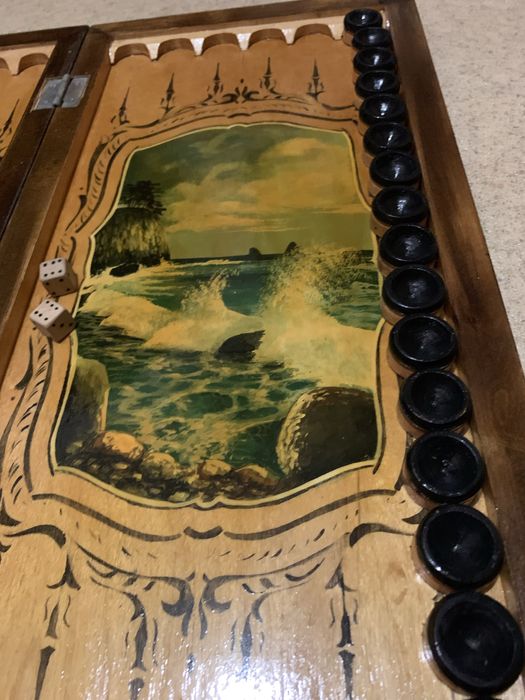 Нарды ручной работы