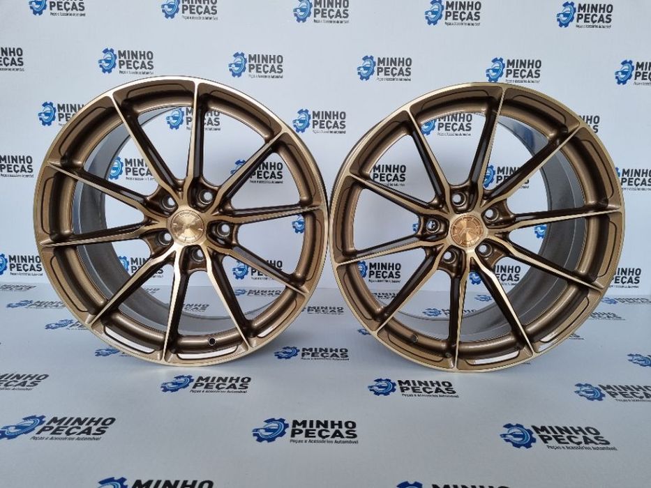 Jantes Japan Racing (JR37) em 17 (5x100) Bronze