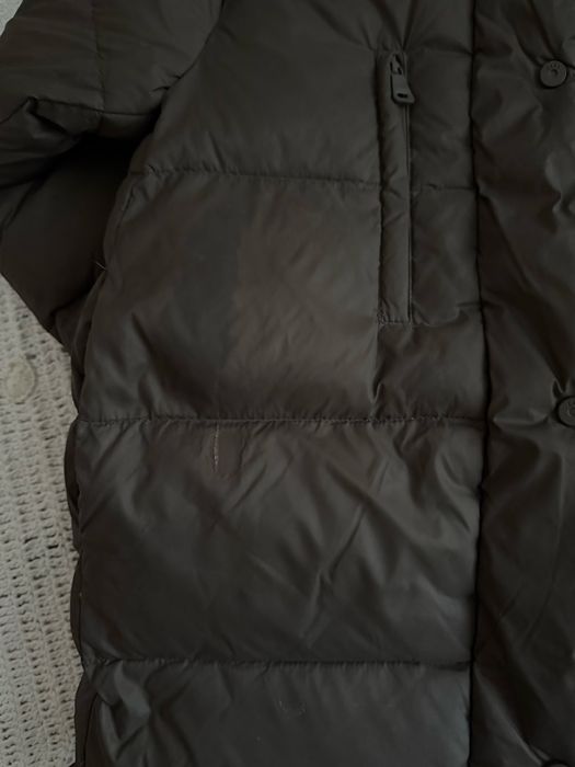 Пуховик Zara 100 % пух р.11-12 лет (Дефект)