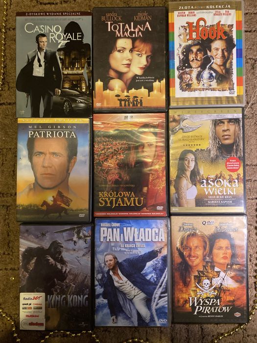 Filmy DVD w dobrym stanie
