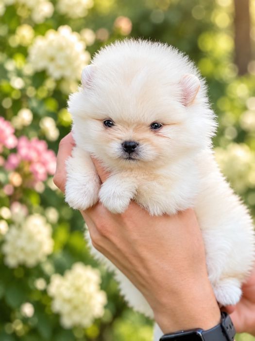 Pomeranian mini boo dziewczynka