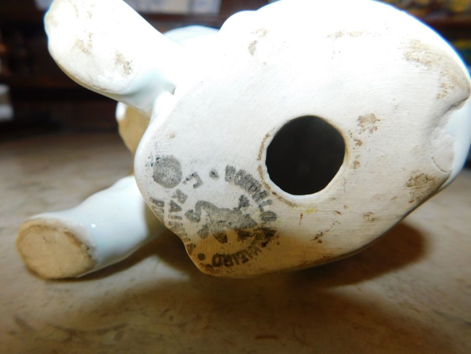 Gato branco raro Bordalo Pinheiro