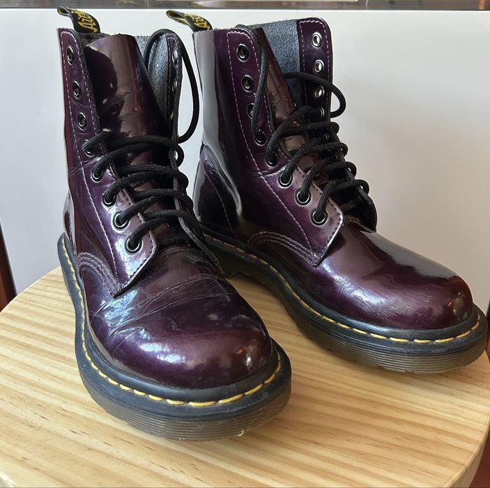 Dr. Martens purple fiolet uk 4 37