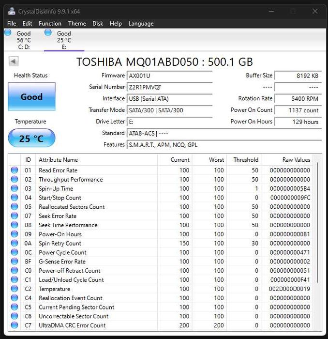 Disco Externo Toshiba Canvio Basics 500GB (USB 3.0)