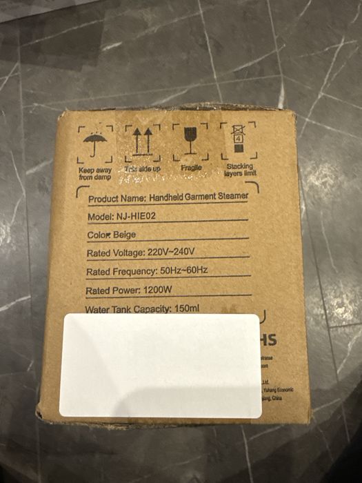 Żelazko parowe do ubrań, przenośne SEJOY