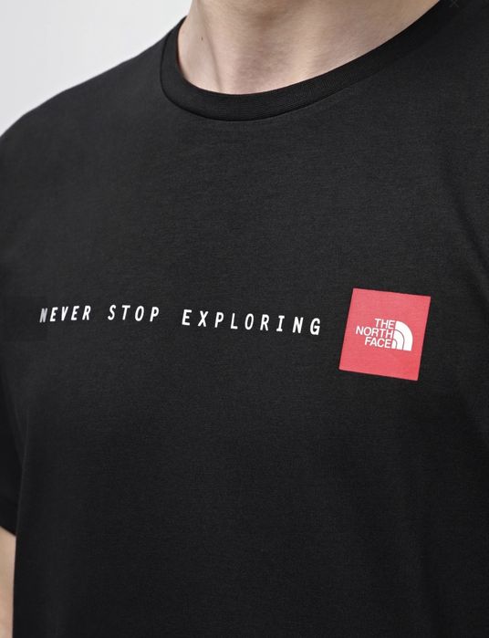 Футболка : The North Face  Never Stop Exploring Regular Short Sleeve Tee-Graphic