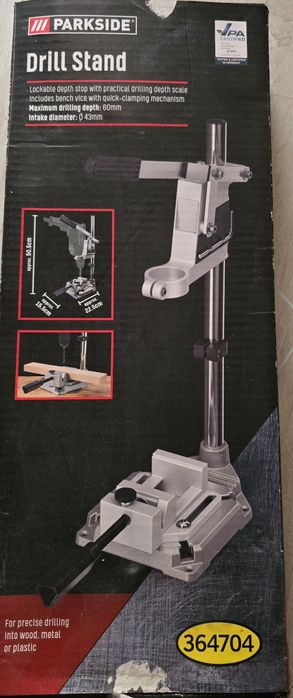 Stojak do wiertarki z imadłem Parkside