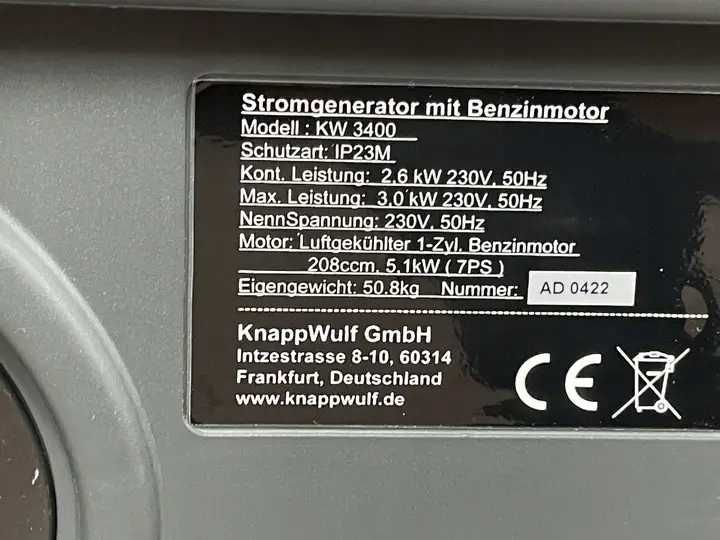 Бензиновий генератор для дому Wiking Polska 3,0кВт генератор бензиновы