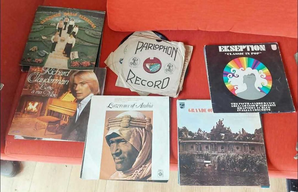 Lote de Discos de Vinil Variados (LPs / Singles)