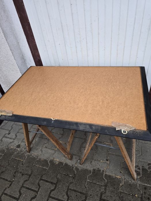 Stary obraz z ramą.