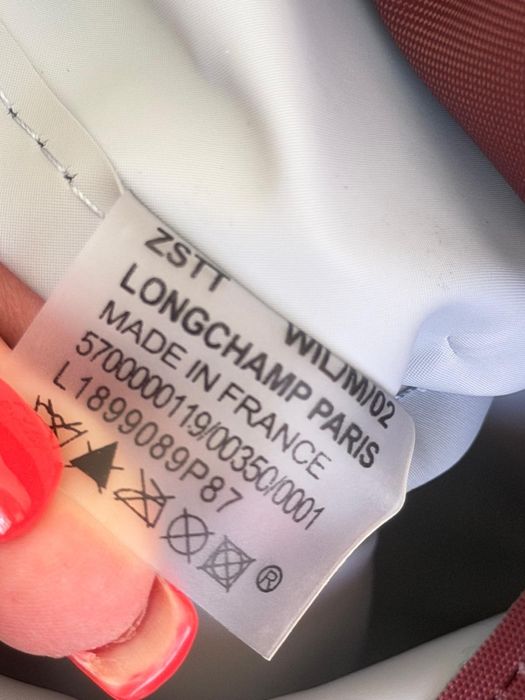 Longchamp mala red